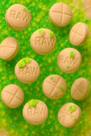 7HYDROXYRAW RAW MIT SOUR SLAP (DYE-FREE) | BATCH TESTED: 48.7MG TOTAL ALKS (47.6MG 7-OH) | BOTTLE LABEL: 45MG 25 TABLETS